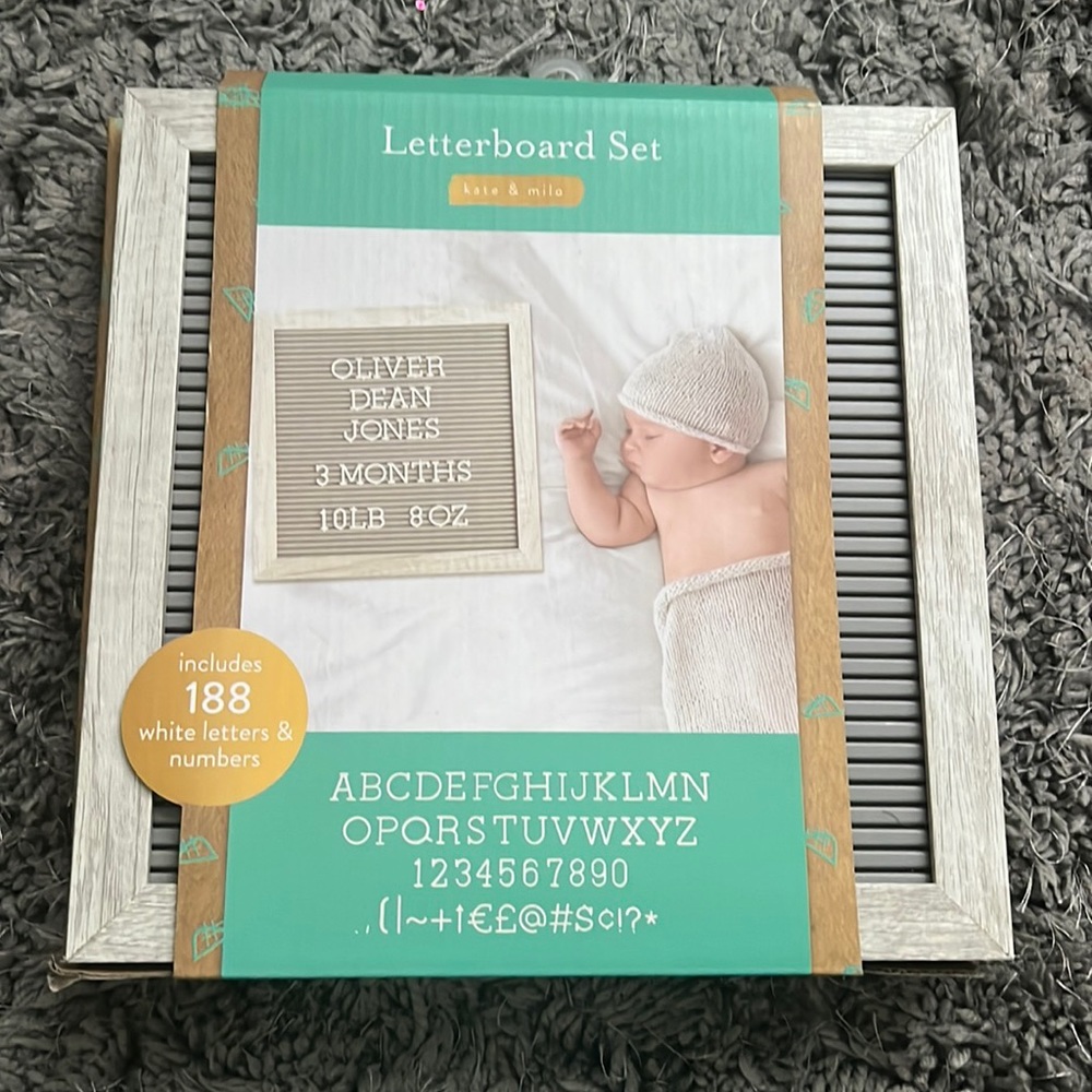 Letterboard set